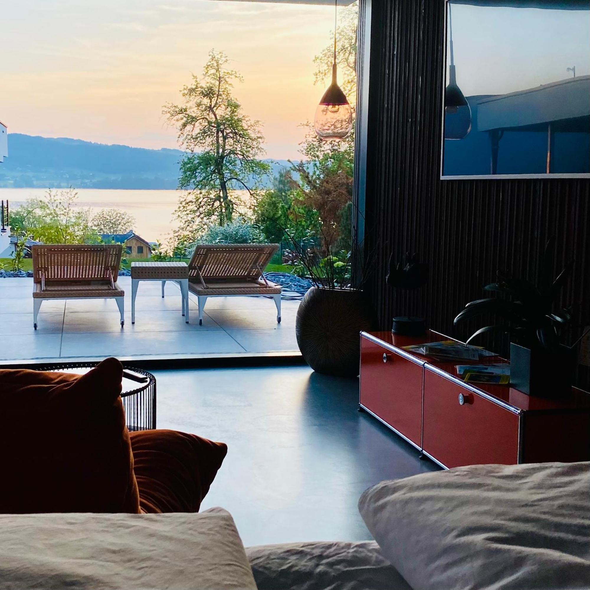 Orange Lounge Attersee Weyregg Ngoại thất bức ảnh