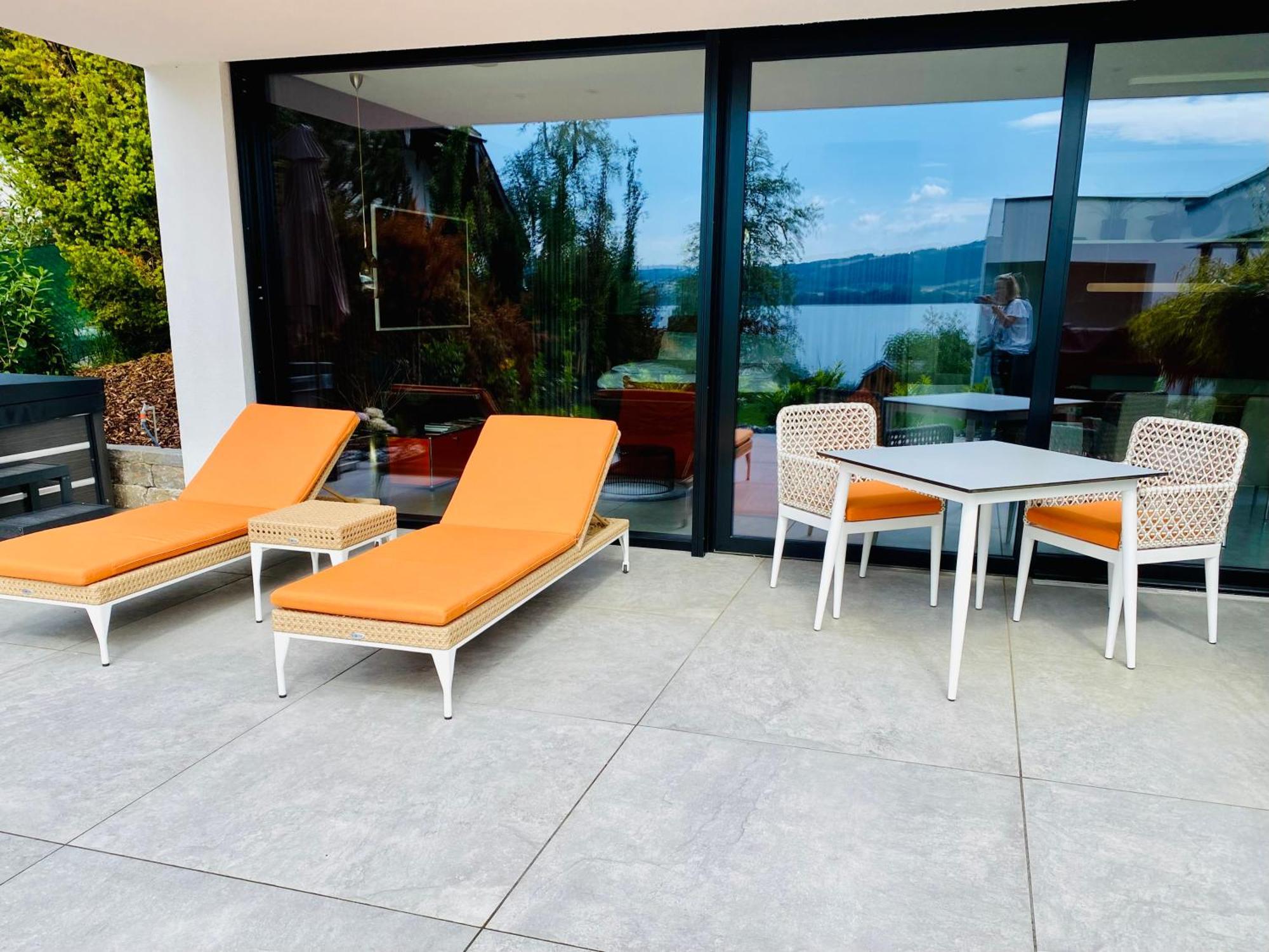 Orange Lounge Attersee Weyregg Ngoại thất bức ảnh